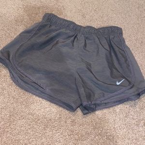 Gray nike shorts